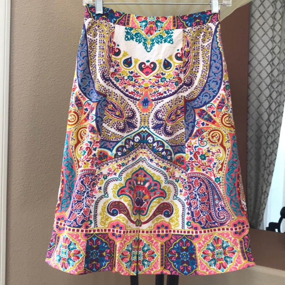 Etro beautiful silk/cotton skirt